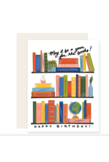 Slightly Stationery For the Books Card