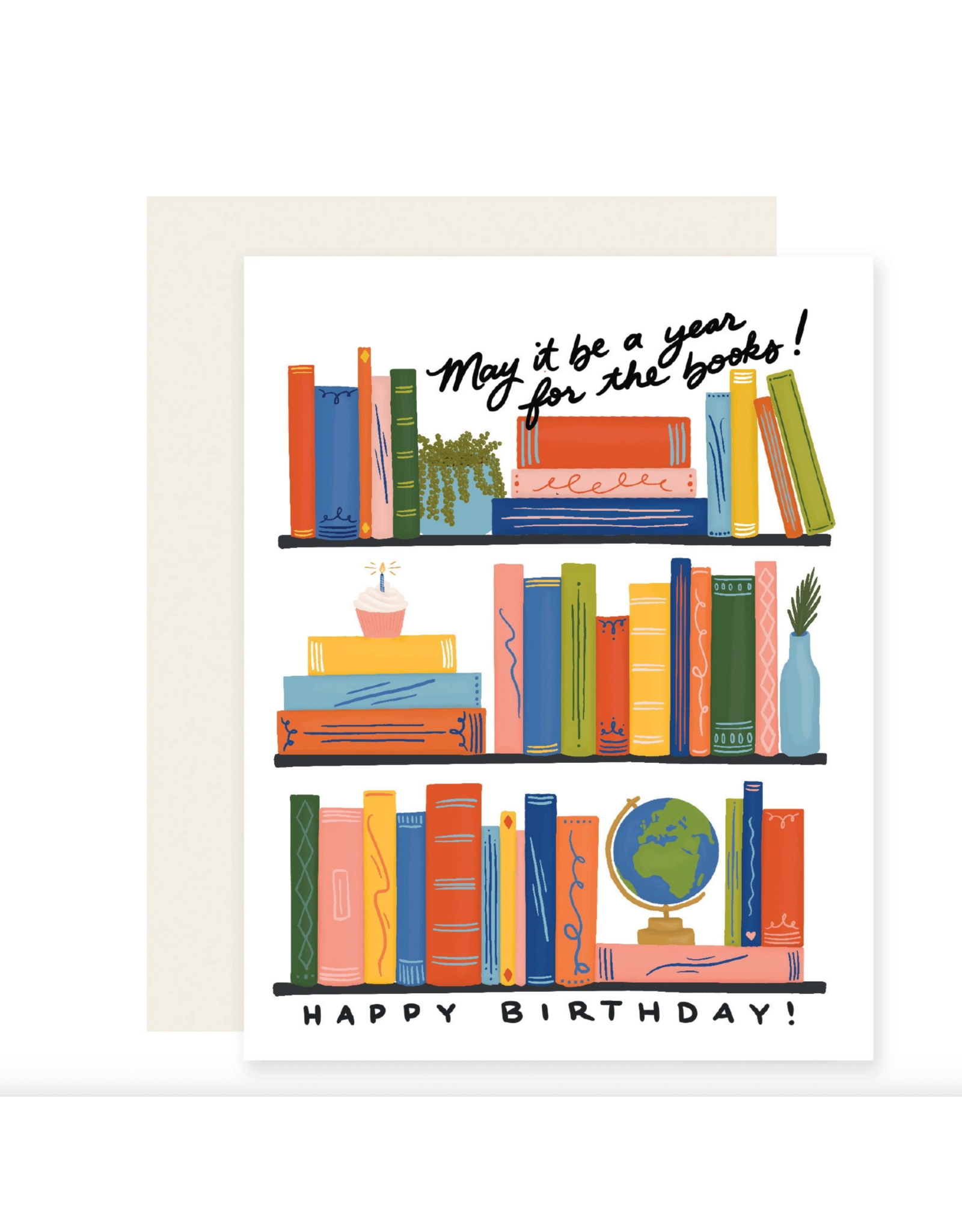 Slightly Stationery For the Books Card