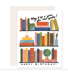 Slightly Stationery For the Books Card
