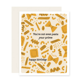 Slightly Stationery Pasta Your Prime Card