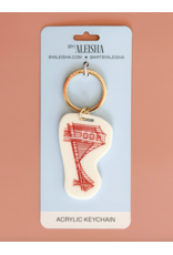 By Aleisha Golden Gate Bridge Keychain