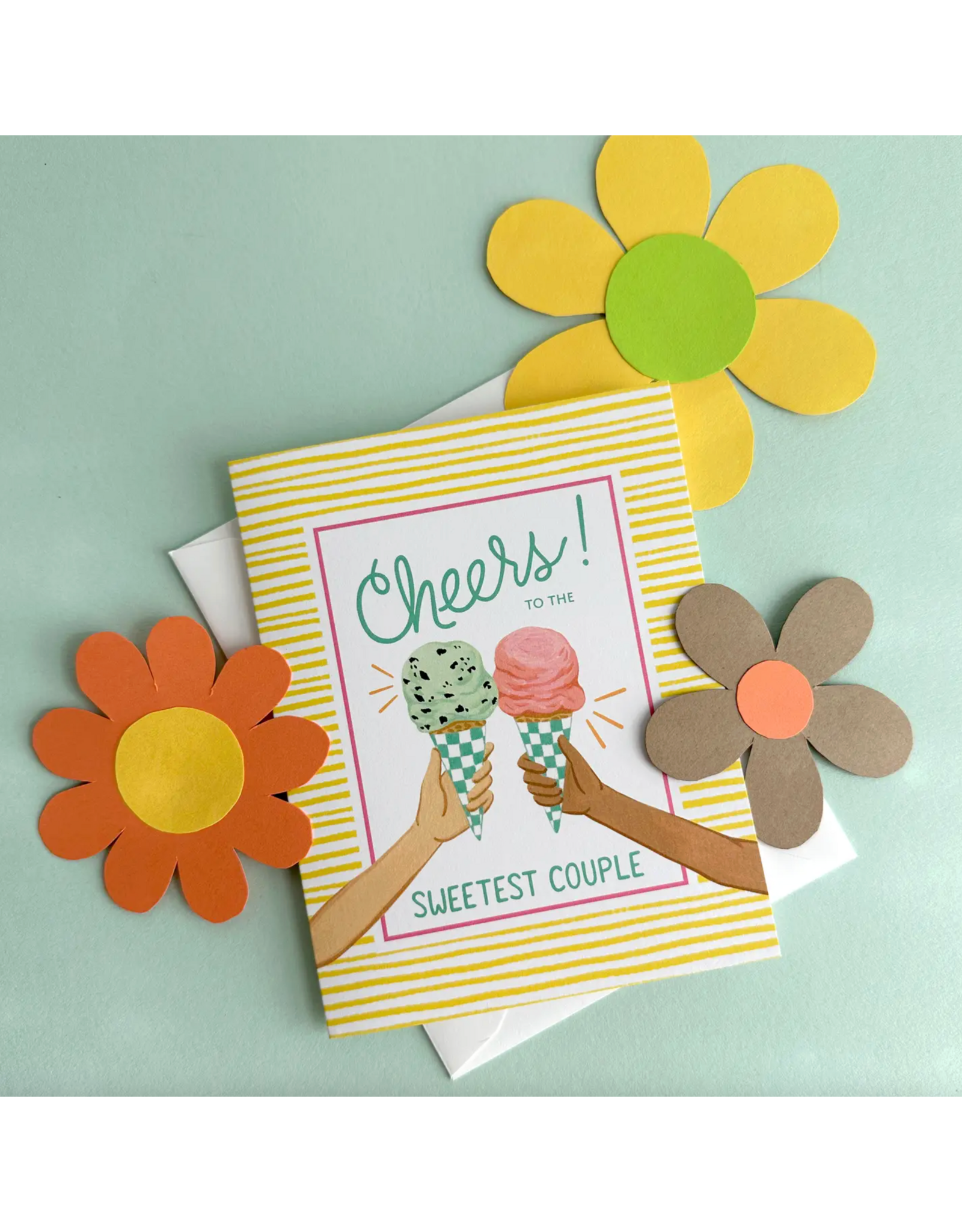 Yeppie Paper Ice Cream Cone Cheers