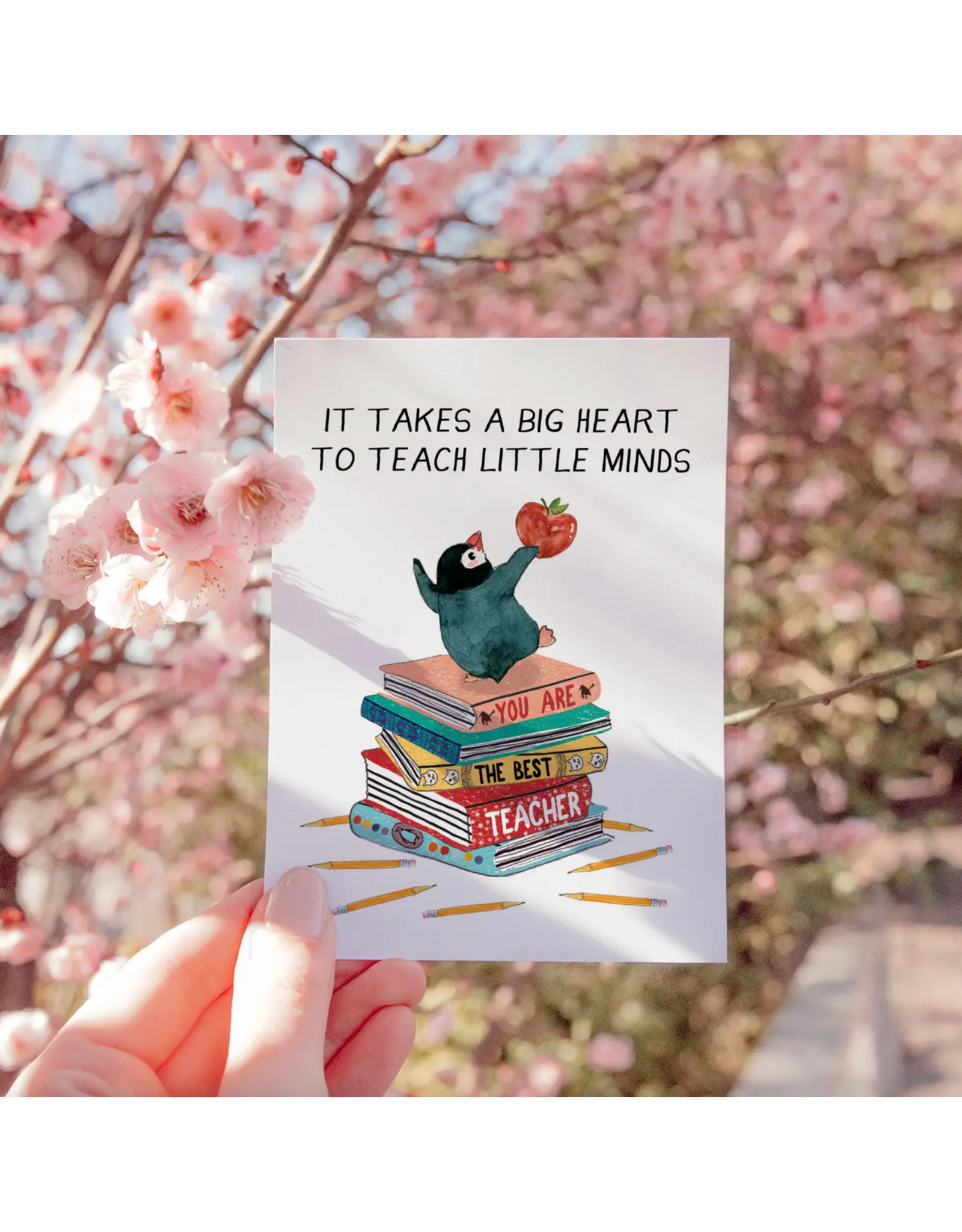 Liyana Studio Best Teacher Appreciation Card