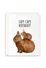 Liyana Studio Capybara Birthday Card