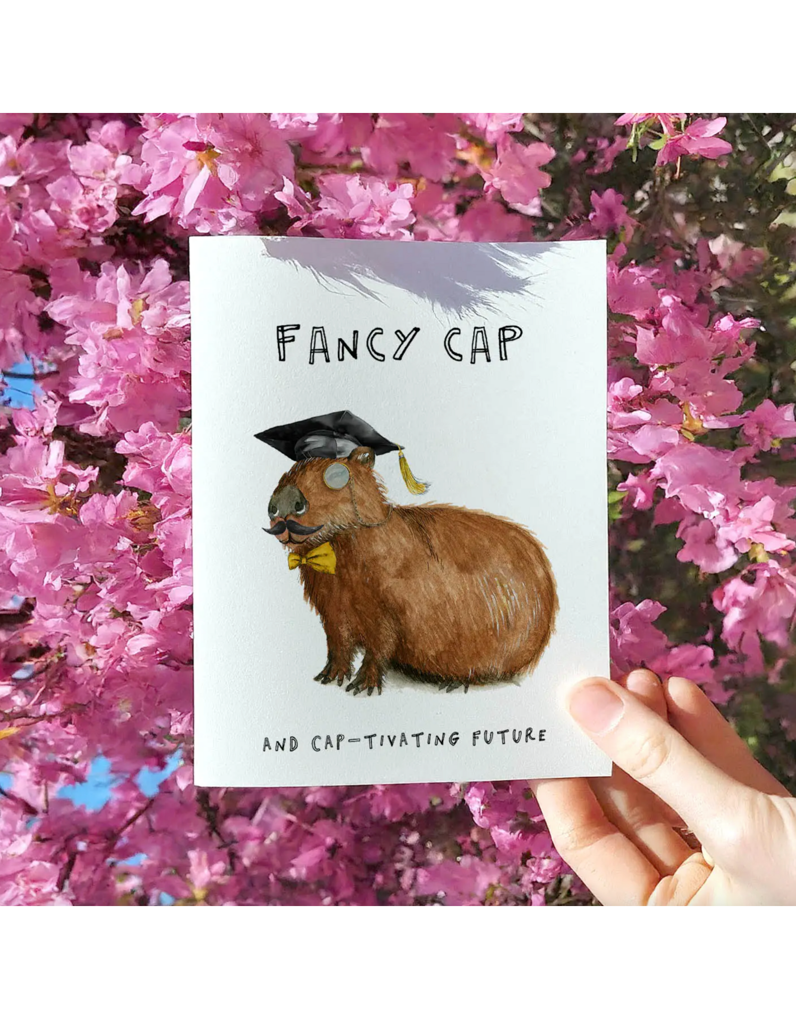 Liyana Studio Fancy Capybara Grad Card