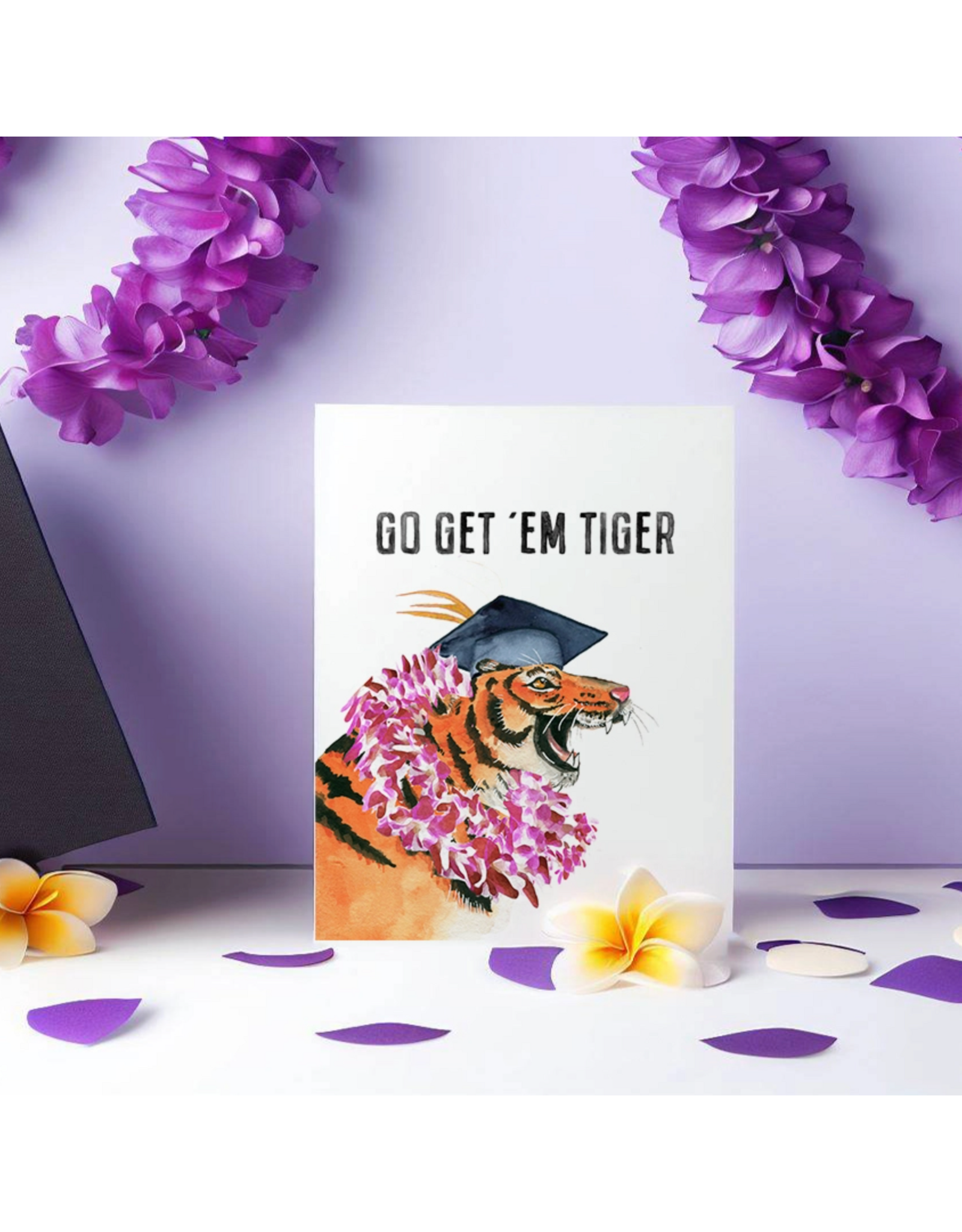 Liyana Studio Go Get 'em Tiger Card