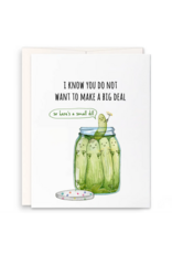 Liyana Studio Small Dill Pickle Card