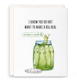 Liyana Studio Small Dill Pickle Card