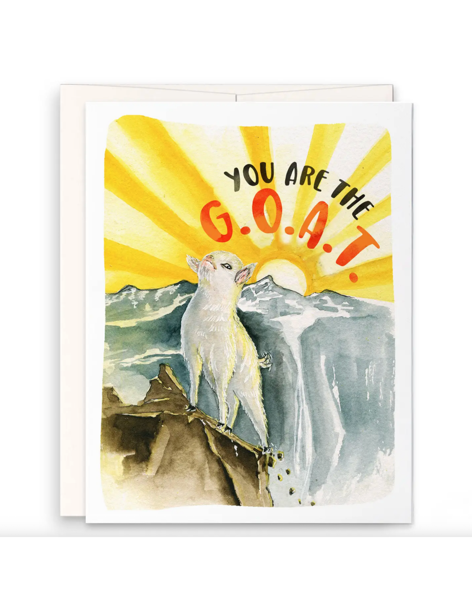 Liyana Studio You Are the Goat Card