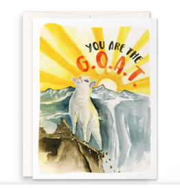 Liyana Studio You Are the Goat Card