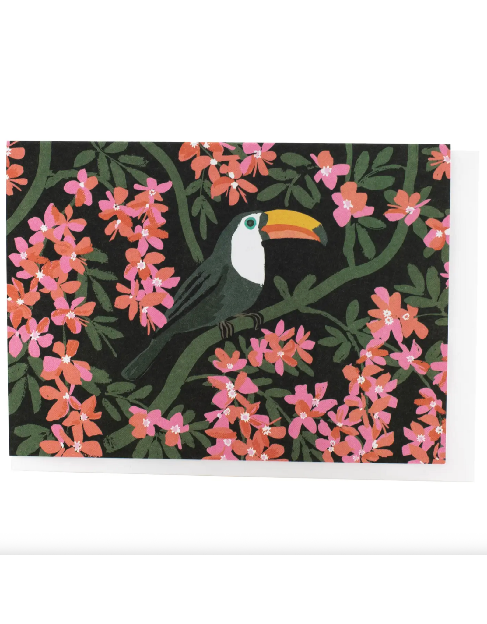 Toucan & Bougainvillea Card