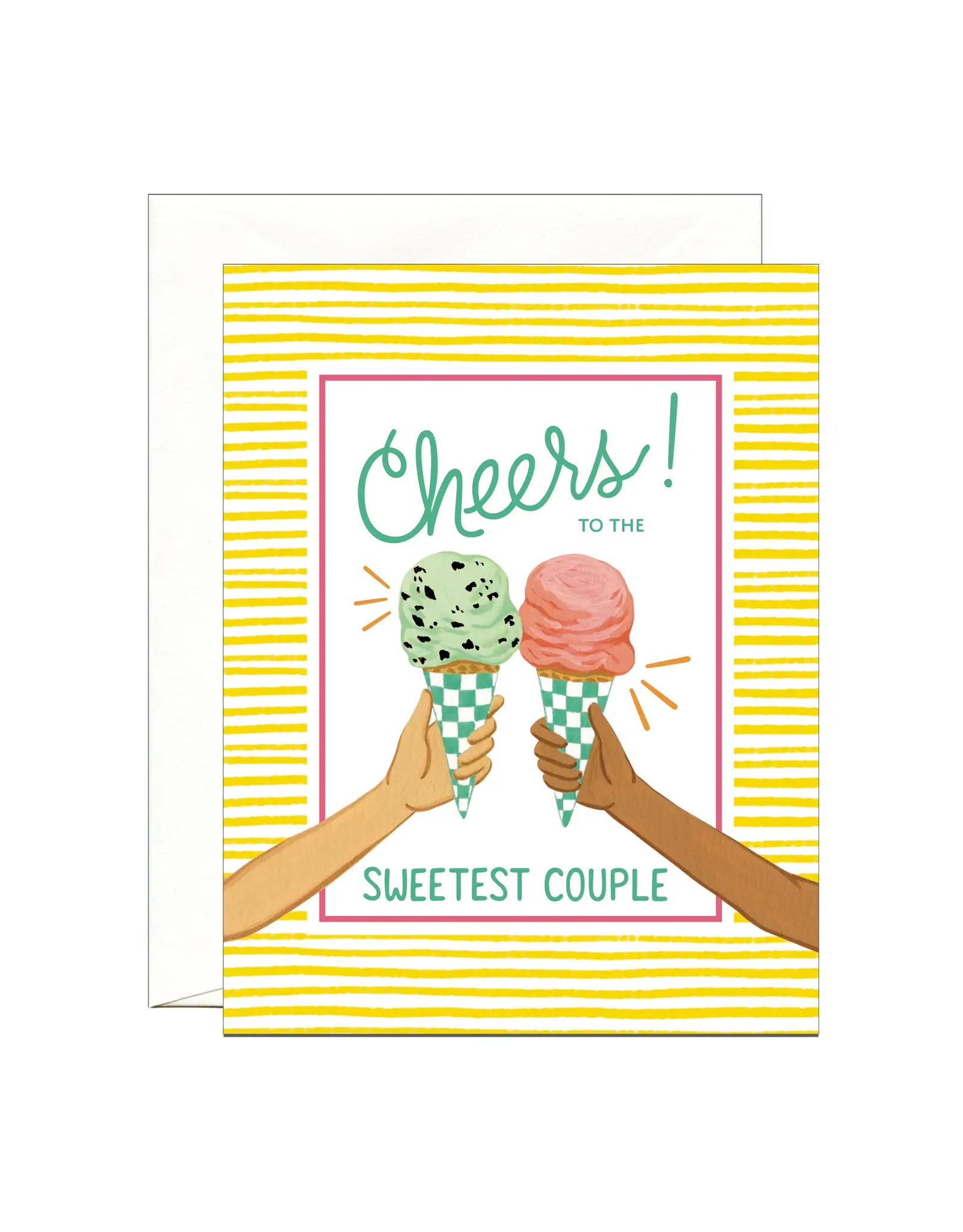 Yeppie Paper Ice Cream Cone Cheers