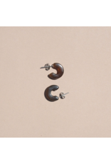 Nat + Noor Mali Hoops - Espresso