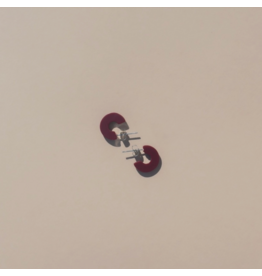 Nat + Noor Mali Hoops - Maraschino Cherry