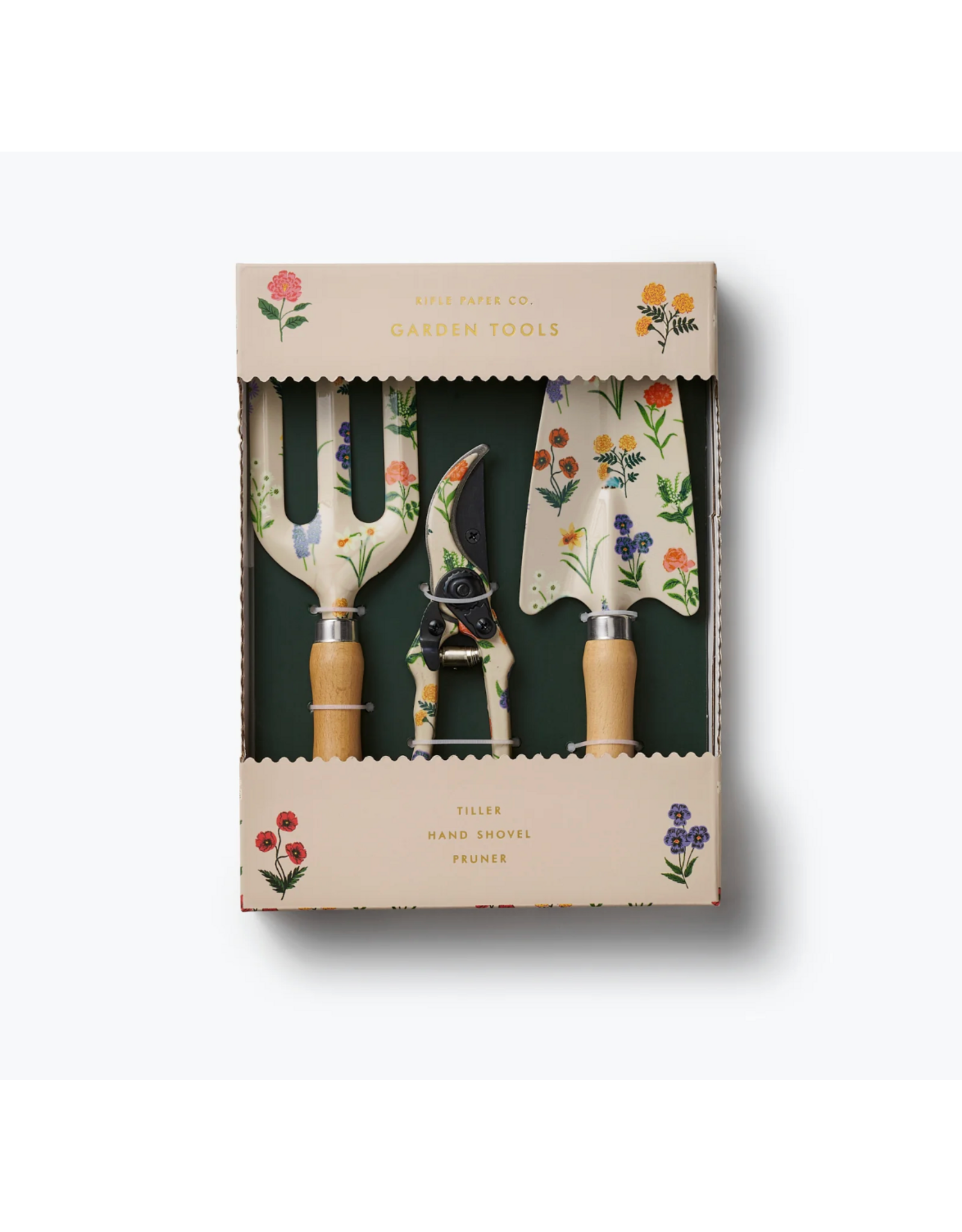 Rifle Paper Garden Study Gardening Tool Set
