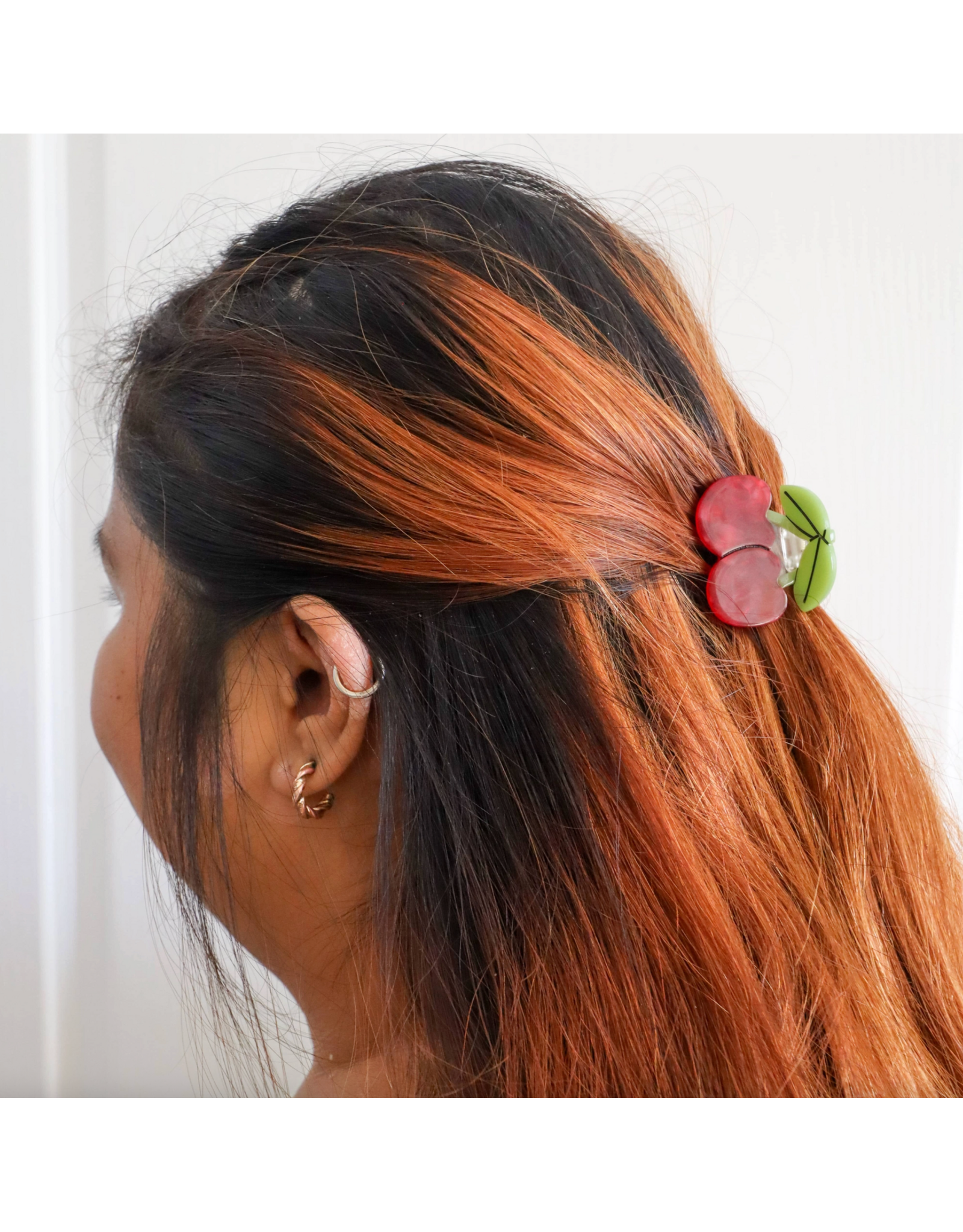 Jenny Lemons Mini Maraschino Cherries Hair Claw