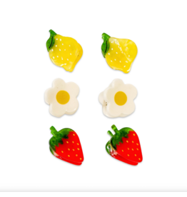 Jenny Lemons Micro Fruit + Flower Hair Claws - Set of 6