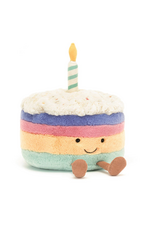 Jellycat Amuseables Rainbow Birthday Cake