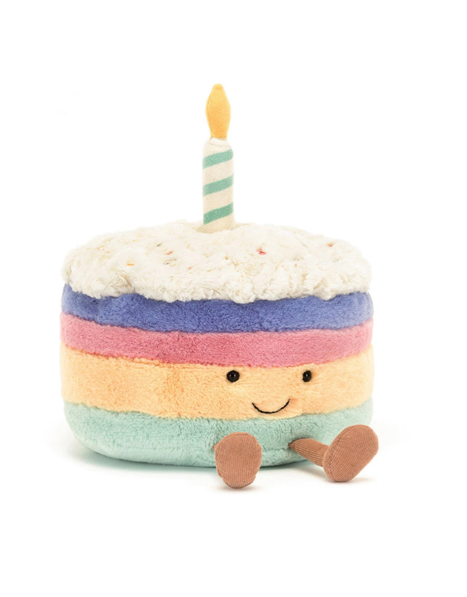 Jellycat Amuseables Rainbow Birthday Cake
