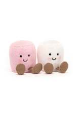Jellycat Amuseables Pink and White Marshmallows