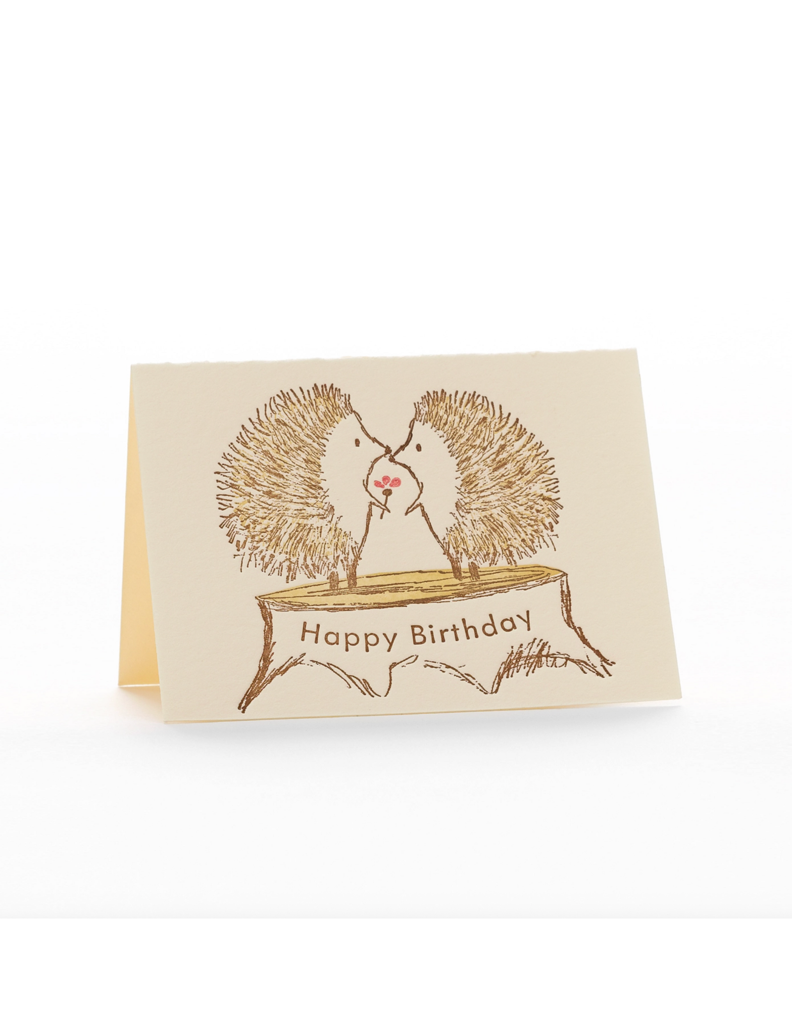Ilee Papergoods Mini Hedgehogs hbd Enclosure Card