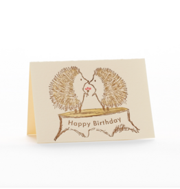 Ilee Papergoods Mini Hedgehogs hbd Enclosure Card