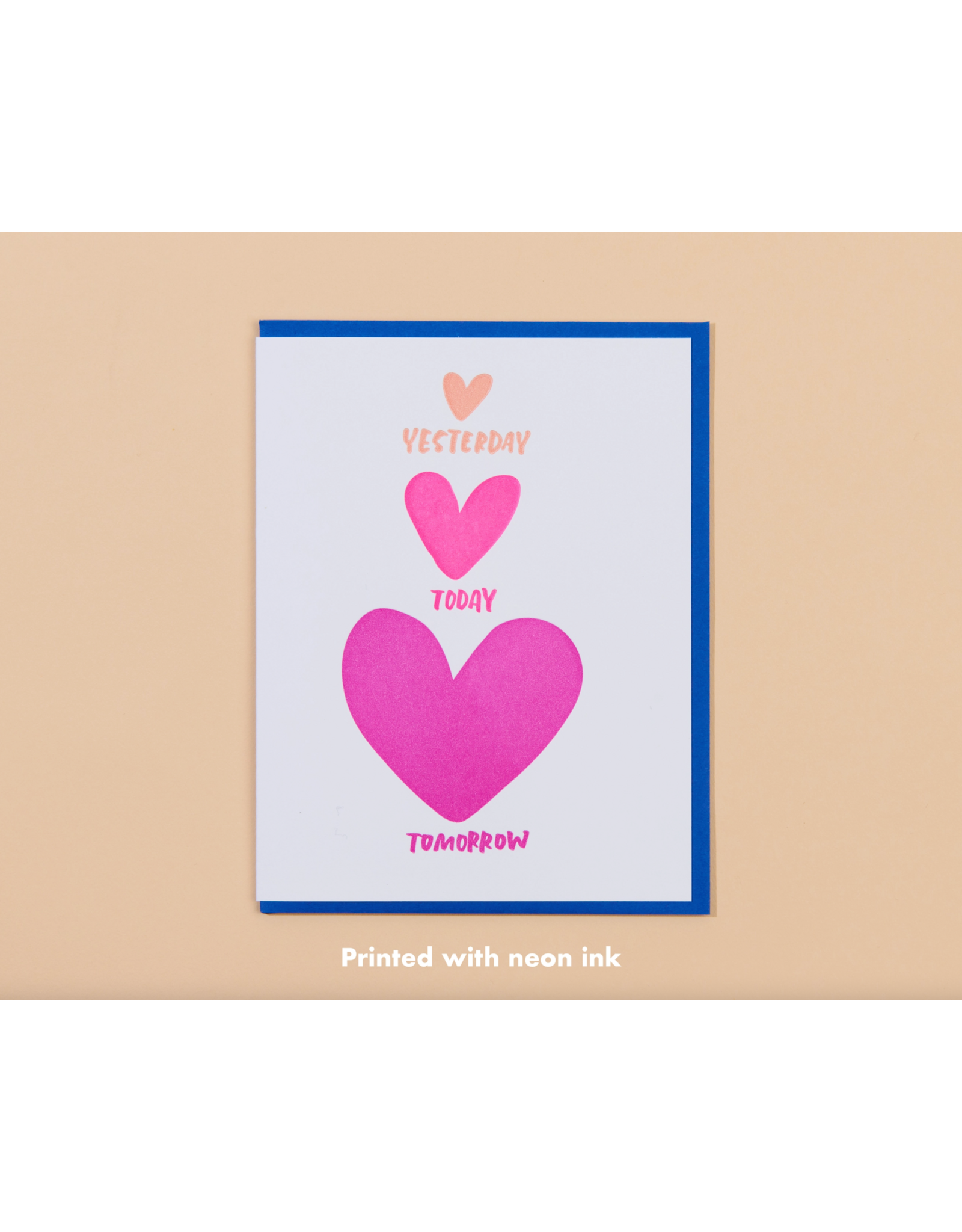 And Here We Are Yesterday Today Tomorrow Card