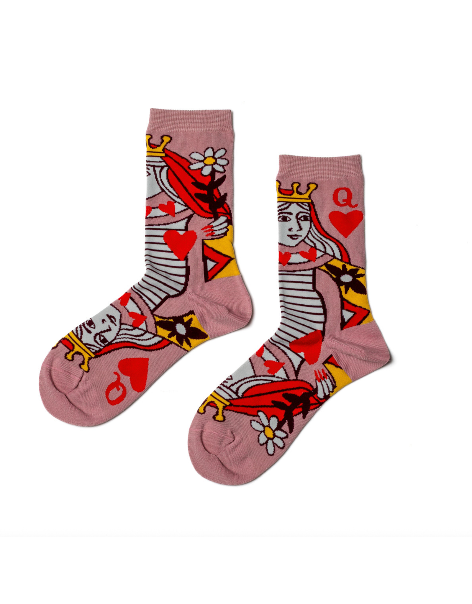 Women's Socks - Queen of Hearts