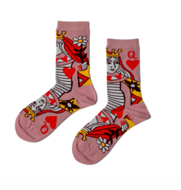 Women's Socks - Queen of Hearts
