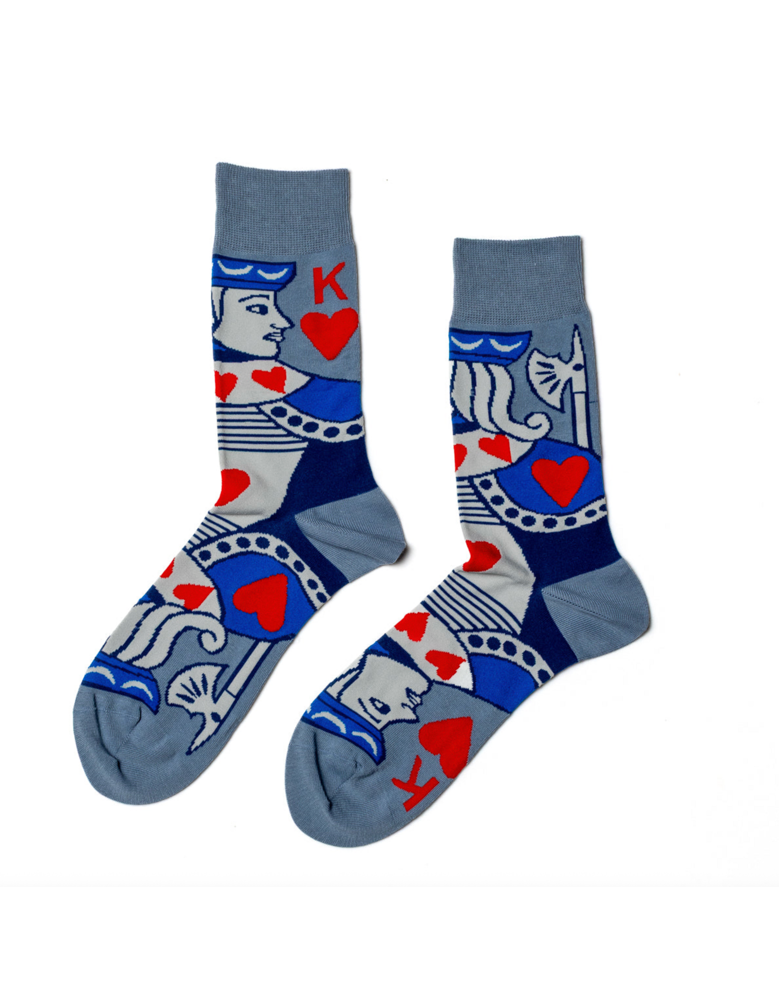 Men's Socks - King of Hearts
