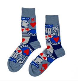 Men's Socks - King of Hearts