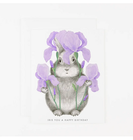 Dear Hancock Iris You A Happy Birthday Card