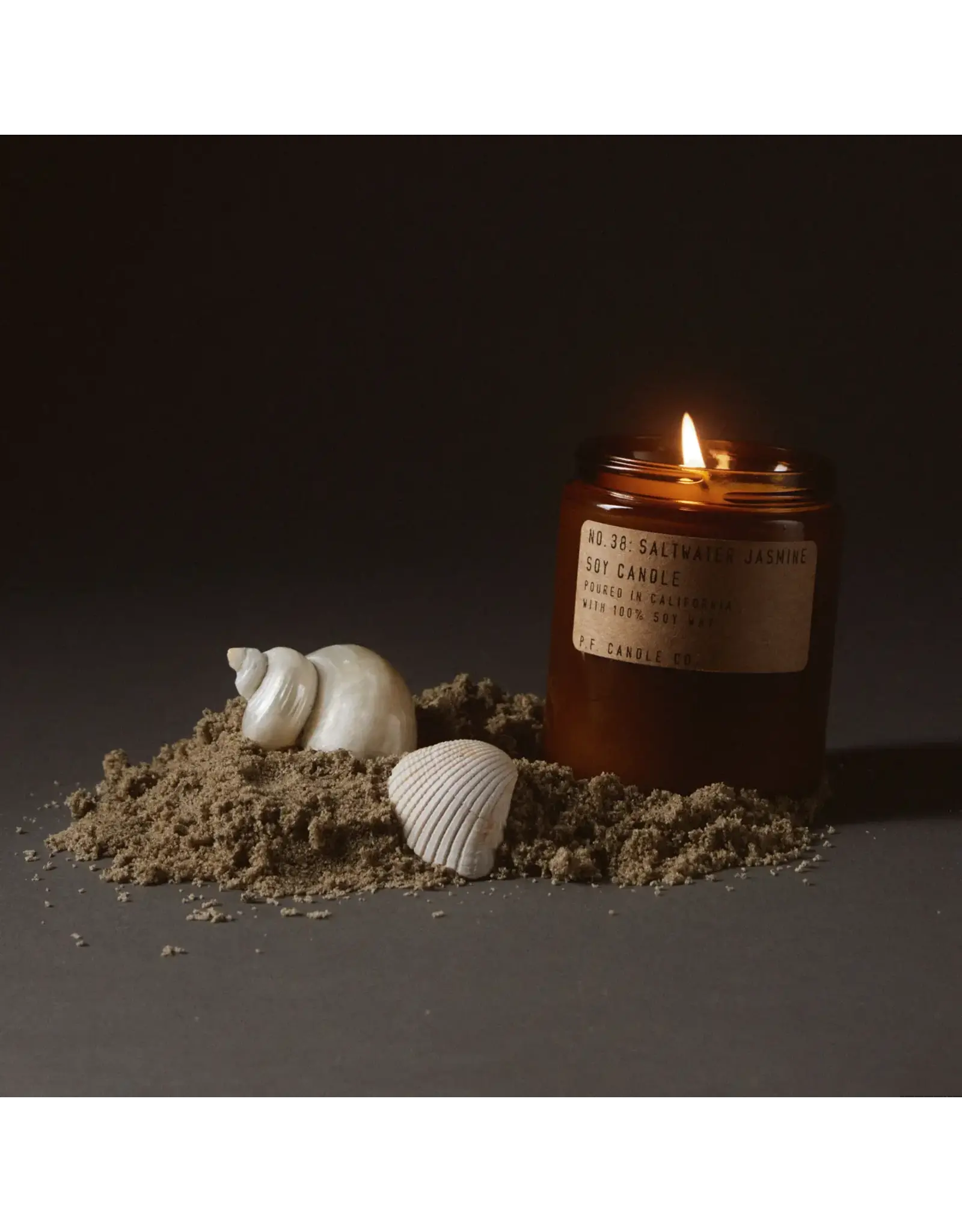 Saltwater Jasmine - 7.2 oz Soy Candle