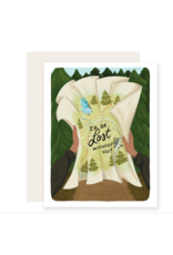 Slightly Stationery Lost Without You Card