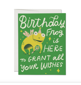 Birthday Frog Card
