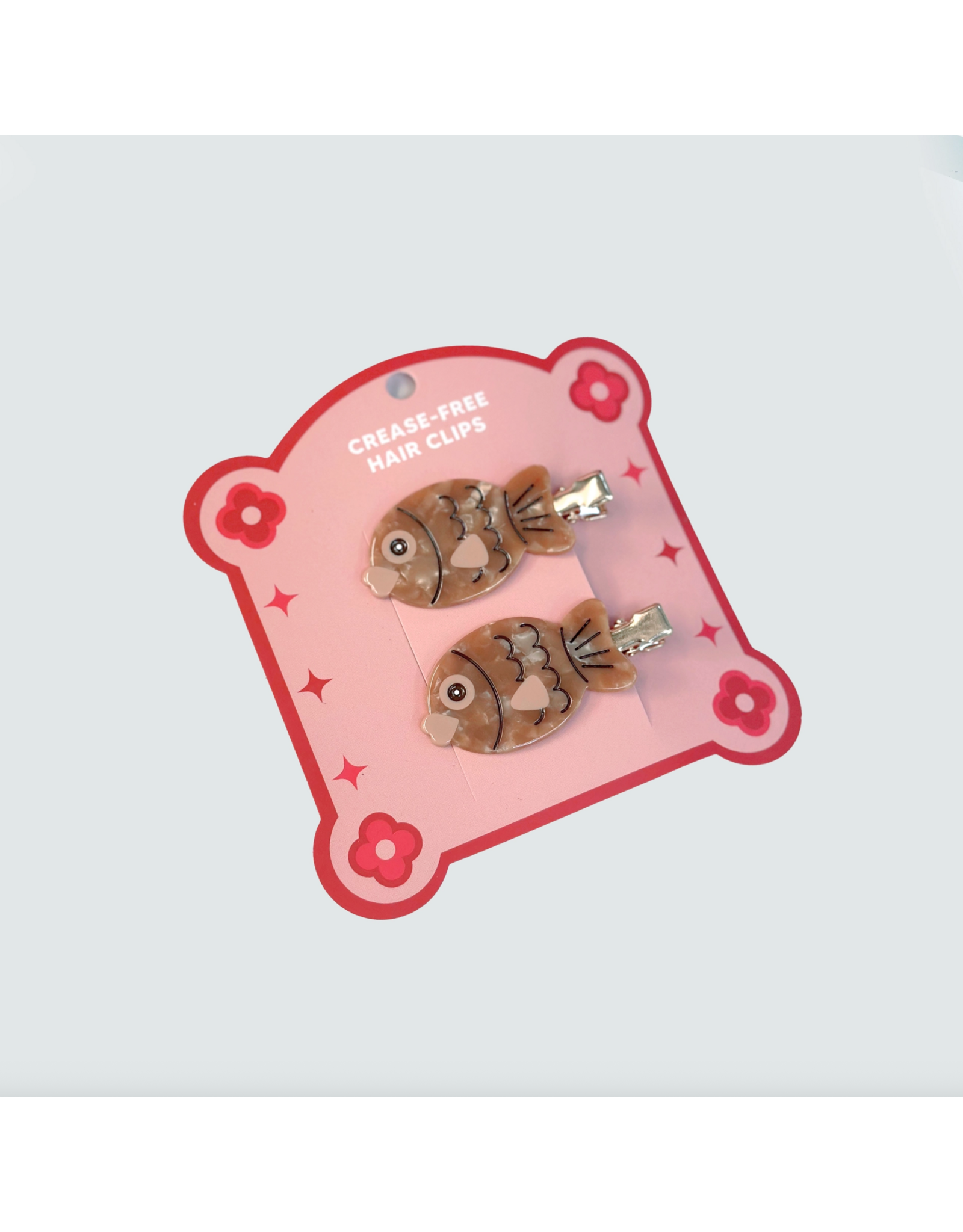 Have A Nice Day Taiyaki Hair Clips - Set of 2