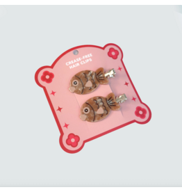 Have A Nice Day Taiyaki Hair Clips - Set of 2