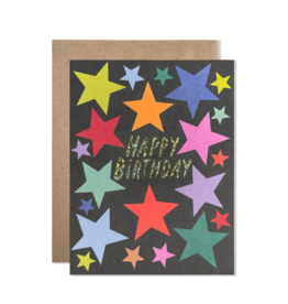 Hartland Brooklyn Happy Birthday Stars Card