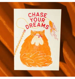 Bromstad Printing Co. Chase Your Dreams Card