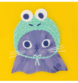 Bromstad Printing Co. Froghat Cat Sticker