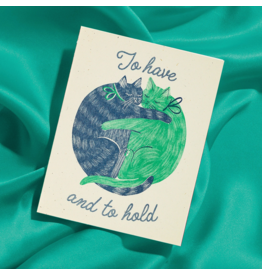 Bromstad Printing Co. To Have and To Hold Card