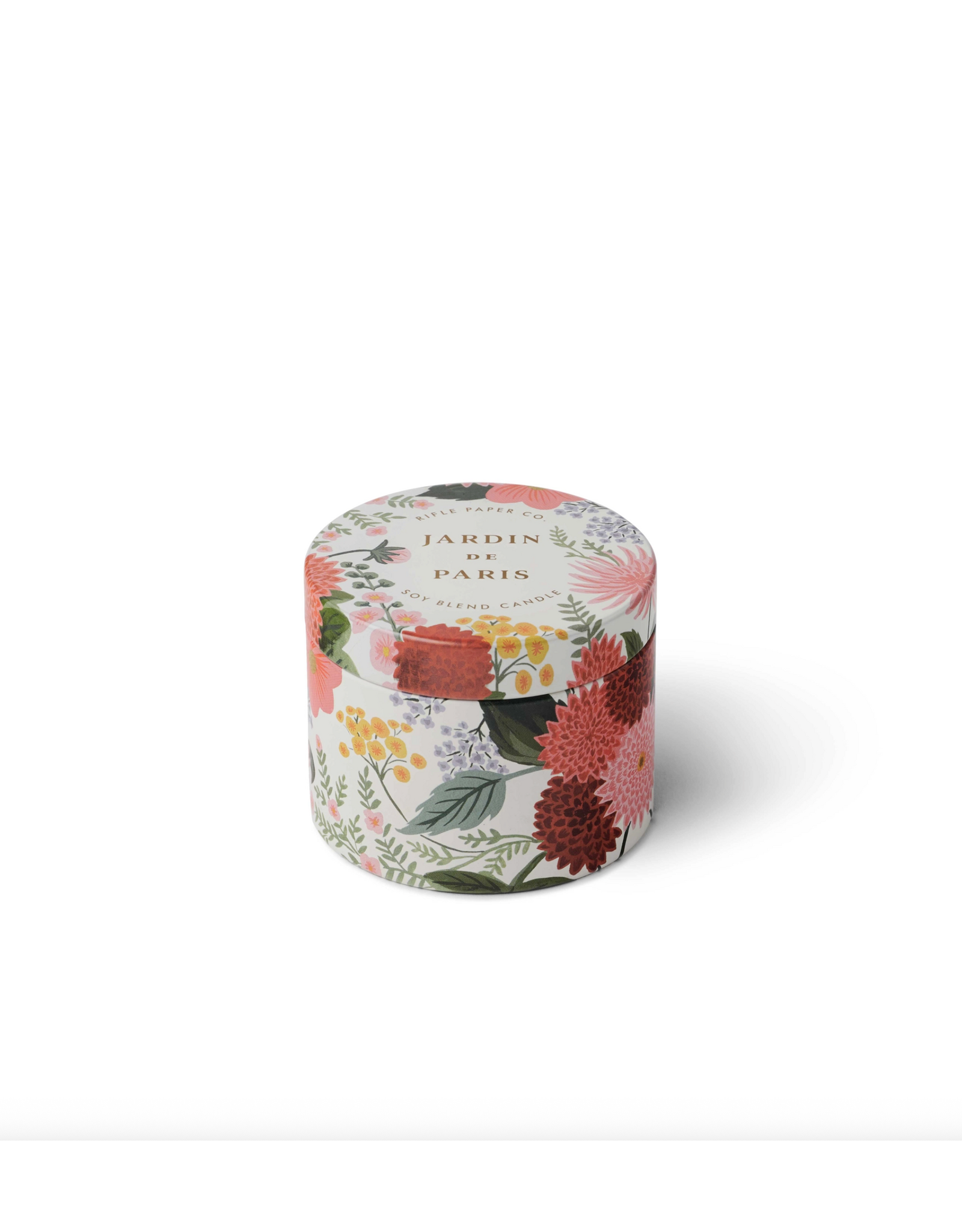 Rifle Paper Tin Candle - Dahlia Jardin de Paris