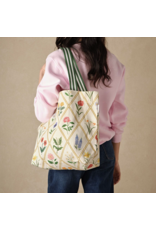 Rifle Paper Garden Study East West Canvas Tote Bag
