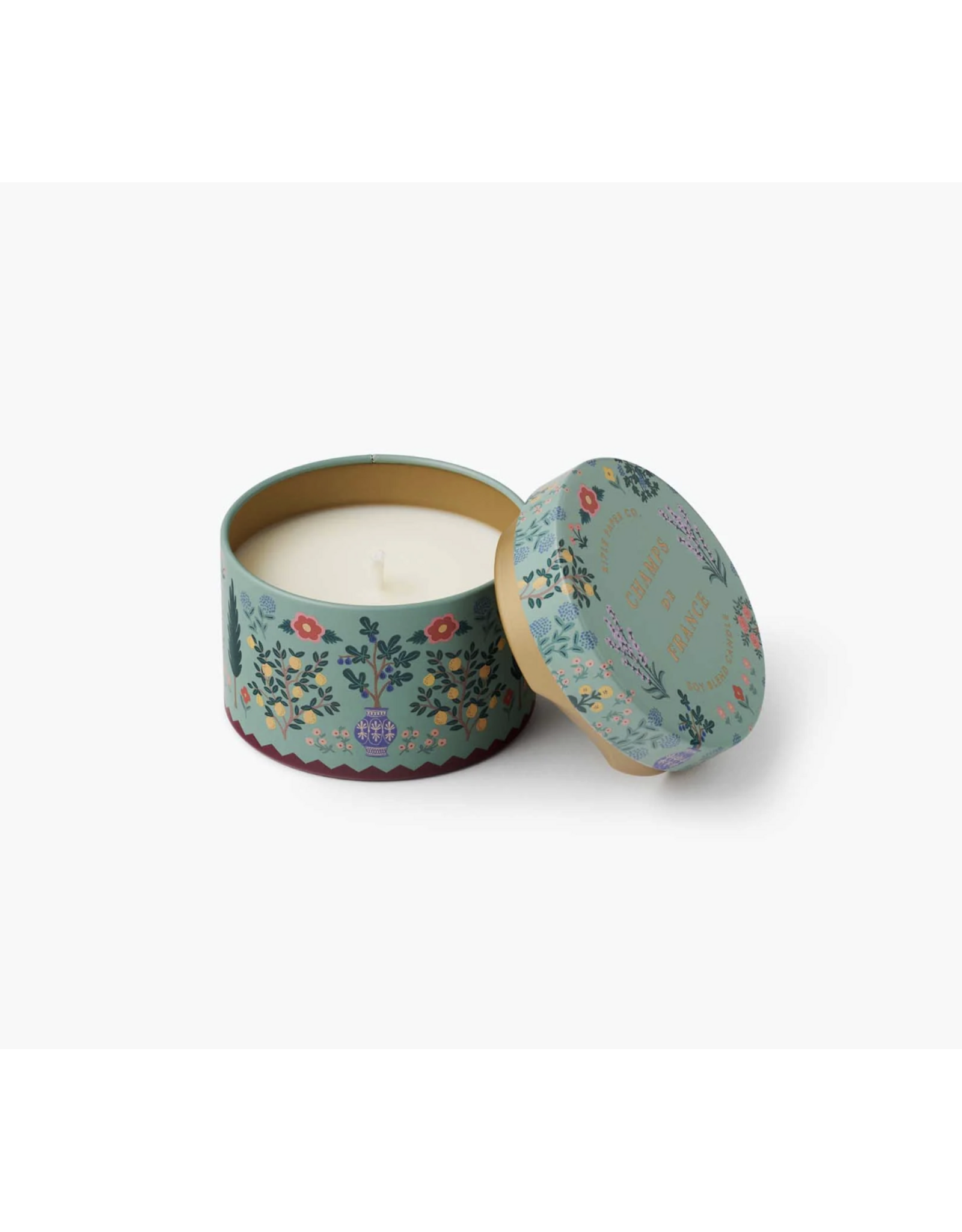 Rifle Paper Tin Candle - Country Farm Champs de France