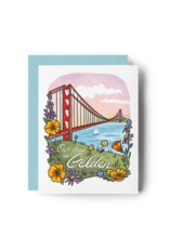 Brenna Daugherty Illustration San Francisco Love Card