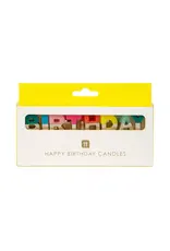 Talking Tables Rainbow Happy Birthday Candles