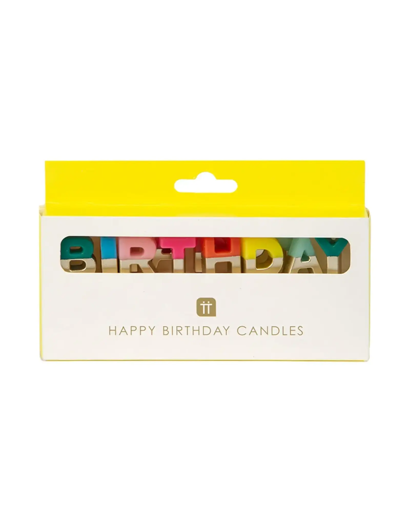 Talking Tables Rainbow Happy Birthday Candles
