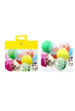 Talking Tables Rainbow Confetti Balloons - 12pc