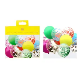 Talking Tables Rainbow Confetti Balloons - 12pc