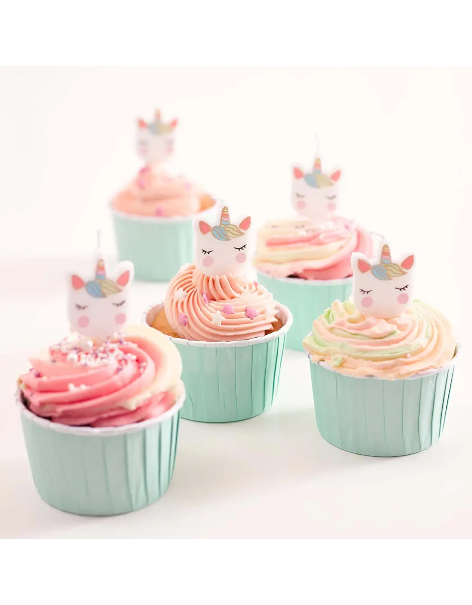 Talking Tables Unicorn Birthday Candles- 5pc